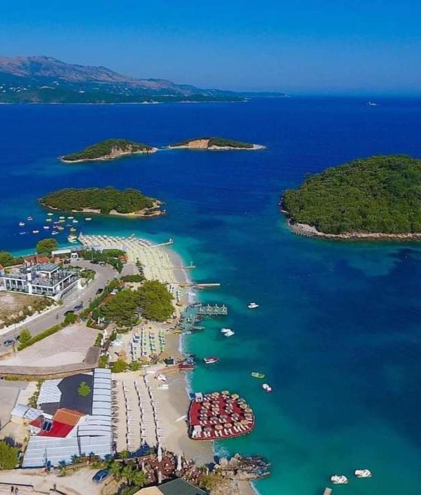 Green Apartments Ksamil Buitenkant foto